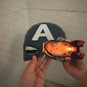 ของขวัญคริสต์มาสสุดเจ๋งสำหรับเด็กผู้ชายของขวัญสุดเจ๋งสำหรับคู่รักซูเปอร์ฮีโร่หมวกกัปตันอเมริกันพร้อมแว่นตาเรืองแสงเครื่องยิงกระสุน - Product Image 3