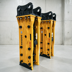 Martillo Hidráulico de Superficie Abierta SOOSAN SB121, Martillo para Roca de Alta Resistencia para Excavadoras de 28-35 Toneladas, Construcción y Demolición - Product Image 1