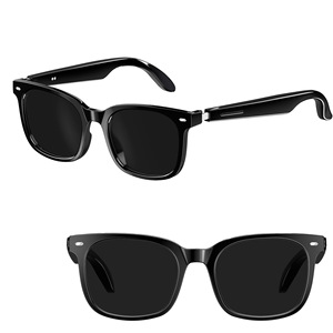 Gafas con Montura de Plástico Transparente, Diseño Cuadrado y Ligero para Uso Diario - Product Image 3