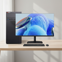 Ordinateur de bureau pour la maison, le bureau, les jeux, la conception, le travail, processeur I7, 16 Go de RAM, 512 Go de SSD, carte graphique dédiée de 4 Go, tour complète ATX
