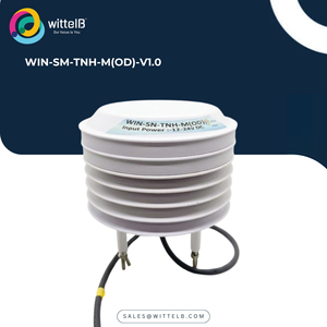 Transmisor de Temperatura y Humedad para Exteriores de Alta Precisión con Carcasa de Protección y Salida Modbus RTU para Usos Industriales - Product Image 1