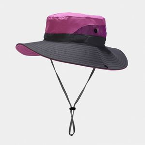 Promotion Custom logo Ventilation Mountaineering Ultraviolet-proof Outdoors <b>Hats</b> <b>Women</b> <b>Bucket</b> Wholesale <b>Hat</b> With Ponytail Hole - Product Image 4