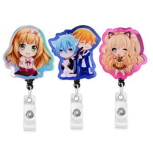 2023 nuevo diseño personalizado carrete <span class=keywords><strong>de</strong></span> insignia <span class=keywords><strong>de</strong></span> enfermera retráctil lindo anime médico bebé doctor nombre etiqueta titular <span class=keywords><strong>de</strong></span> la tarjeta <span class=keywords><strong>de</strong></span> identificación - Product Image 5