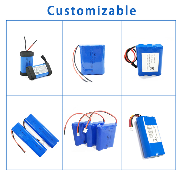 Drone Li Ion Rechargeable Batteries 1000Mah 2000Mah 7.4V Lithium Ion Polymer 18650 Battery 3.7V 6000Mah Lipo Battery