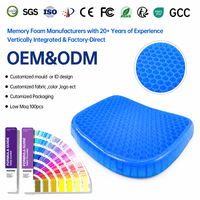 Fabricant OEM/ODM de coussins de siège en gel personnalisés – Vente en gros de coussins rafraîchissants antidérapants pour fauteuils roulants et chaises de bureau – Approvisionnement en vrac pour la position assise