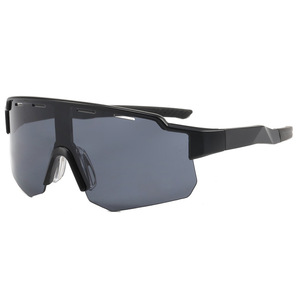 Lunettes de soleil de sport pour femmes, grande monture, lunettes de cyclisme, protection UV400, coupe-vent, alpinisme, course à pied - Product Image 4