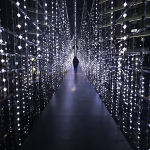 Lumière LED 3D en cristal à effet feu d'artifice, programmable RGB, à pixels, DC12V/24V, pour centres commerciaux et éclairage d'événements, directement de l'usine - Product Image 5