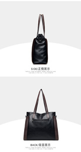 Nouveaux sacs à main de luxe grande capacité pour femmes, grandes tailles, tendance, sacs fourre-tout en cuir PU de haute qualité pour femmes - Product Image 4