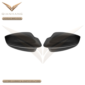 Coques de rétroviseurs latéraux en fibre de carbone style M avec assistance au changement de voie pour <span class=keywords><strong>A3</strong></span> S3 RS3 8Y 2021+ (LHD) - Product Image 1