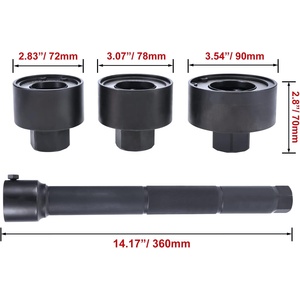 Ensemble d'outils de démontage pour <span class=keywords><strong>rotule</strong></span> de direction, biellette de direction, joint <span class=keywords><strong>axial</strong></span>, extrémité de biellette de direction intérieure, 4 pièces - Product Image 3