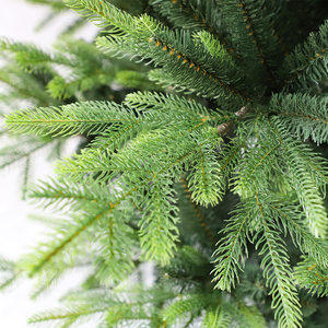 2023 New High Quality 7ft Fireproof Pe Pvc Mixed Xmas <b>Tree</b> Artificial Slim Christmas <b>Tree</b> With <b>Led</b> <b>Light</b> - Product Image 2