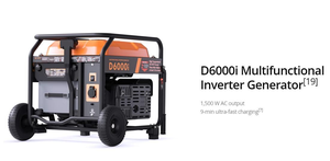 Generador de Gasolina de Doble Canal de Carga T40 T50 D12500IE/D12000IE para Accesorios de Pulverizadores Agrícolas - Product Image 4