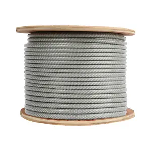 16mm dây thép mạ kẽm Strand/Stay Guy dây/ungalvanized dây thép dây