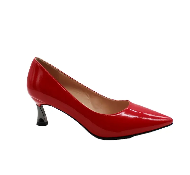 नए आगमन अच्छी गुणवत्ता वाले कस्टम महिला जूते नुकीले पैर की अंगुली वाली महिलाओं के ठीक पैरों वाले ऊँची एड़ी के जूते