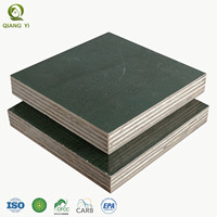 Contreplaqué filmé noir, vert, marron, durable, prix usine, vente en gros, pour usage en construction