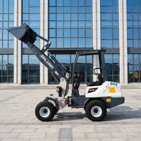Mini Caricatore Elettrico a Batteria al Litio, Caricatore Frontale Compatto, Piccola Macchina per Costruzioni e Agricoltura