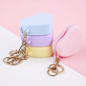 Porte-monnaie en silicone personnalisé avec logo, animaux, petit portefeuille pour la monnaie, porte-clés mignon pour femmes, mini sac à monnaie pour cadeaux promotionnels - Product Image 1