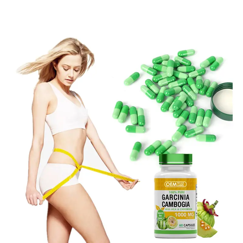 OME/odm ยาลดน้ำหนัก Garcinia cambogia ยาสมุนไพรอาหารเสริมไขมันไขมันลดความอ้วนแคปซูลสารสกัดจาก Garcinia cambogia