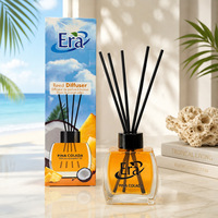 Diffuseur de parfum sans flamme aux arômes fruités pour la maison, 120 ml, huile essentielle, parfum longue durée, en boîte