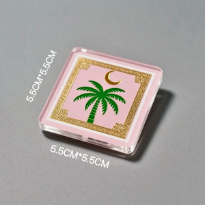 Tùy chỉnh Arab UAE saudi arabia Acrylic nam châm với sự ủng hộ nam châm mềm làm cho của riêng bạn Acrylic tủ lạnh nam châm - Product Image 2