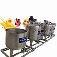 Kleinschalige Verse Passie Kokos Zuurzak Gezond Sap Appel Calamansi Vruchtensap Pasteurisator Verwerkingsapparatuur