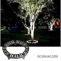 220V LED extérieur étanche projecteur coloré haute tension anneau pilier éclairage pour jardin arbre étreignant Application IP65 note