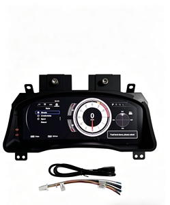 Carcasa de Metal Negra de Alta Calidad, Pantalla LCD HD de 12.3 Pulgadas, Reemplazo del Panel de Instrumentos Digital para Toyota Prado LC120 Yuefu PLDYJ-LC120 - Product Image 3