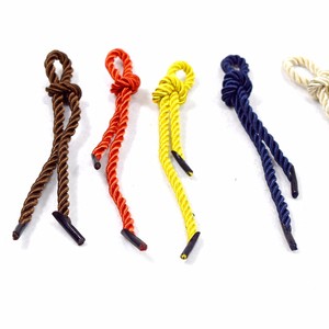 5mm 3 sợi dây thừng xoắn Polyester túi giấy dây xử lý với đầu nhựa - Product Image 3