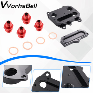 Adaptateur de refroidisseur d'huile FMOC2 en alliage d'aluminium pour Audi Volkswagen 1.6L 2.0L TDI, kit de mise à niveau du moteur diesel - Product Image 5