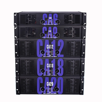 Amplificador Profesional CA20, Amplificador de Clase H para DJ, 1200 W, 2 Canales, Altavoz para Karaoke, Subwoofer