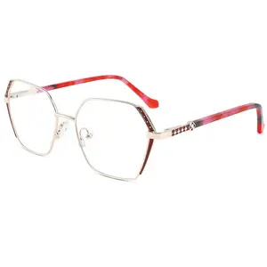 High Quality Eye Wear Metal Fashion Glasses Eyeglasses Frames Eyeglasses Frames Eyewear And Lady Optical Frame