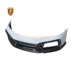 Kit carrosserie en carbone sec pour Porsche <span class=keywords><strong>992</strong></span> Turbo S, mise à niveau style Te-chart, lèvre de pare-chocs, aileron arrière, capot moteur, garde-boue, kit carrosserie large - Product Image 3