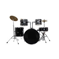 GE1335 Factory Direct 5-Piece Acoustic Drum Set with CE Certification Compact Design for Beginners & Professionals