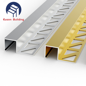 Mới nhất thiết kế nhôm gốm tường gạch TRIM hồ sơ kim loại cạnh TRIM cho sàn nhà bếp tường trang trí cho phòng tắm căn hộ - Product Image 5