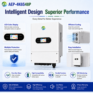 4.6KW Home Energy Storage Hybrid Solar 48V Dual MPPT <b>Battery</b> <b>Backup</b> Power - Product Image 1