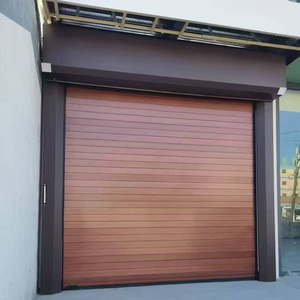 Nâu cửa hàng ngoài trời bán công nghiệp nhôm an ninh thép tự động cách nhiệt con lăn màn trập cửa cho doanh nghiệp - Product Image 1