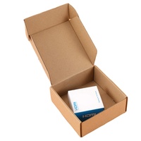 Boîte pliante en carton recyclable et écologique personnalisée, carton ondulé kraft pour petits produits électroniques, chaussettes