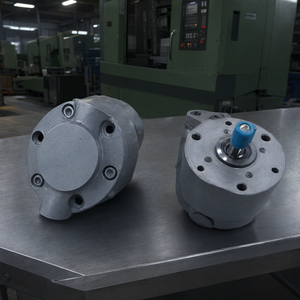 Bomba de Engranajes Cicloides Bidireccional Serie KF, Bomba de Aceite Reversible de Hierro Fundido para Reductor de Máquina Herramienta KF-2.7 KF-4 - Product Image 2