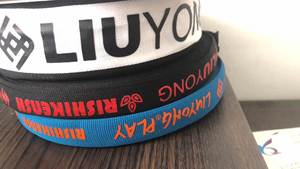 Custom Printed logo Nylon Strap <b>Webbing</b> Suppliers for Pet Dog Collars and Leash - Product Image 5