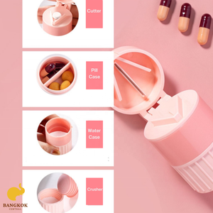 กล่องยาพกพาแบบพลาสติก PP รุ่นใหม่ ขายส่ง ใช้ได้สองแบบ พร้อมกล่องแบ่งยาแบบยืดหยุ่นสำหรับ 7 วัน แบ่งได้ 3 มื้อต่อวัน ผลิตด้วยวิธีฉีดขึ้นรูป - Product Image 6