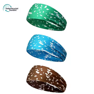 ربطات رأس رياضية غير ملحومة من القماش الرقيق بشعار مخصص للرجال والنساء عصابة رأس لممارسة امتصاص العرق للمراهقين المتحمسين - Product Image 2