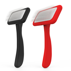 <span class=keywords><strong>Brosse</strong></span> à cheveux en bois pour animaux de compagnie, accessoire de <span class=keywords><strong>toilettage</strong></span> <span class=keywords><strong>professionnel</strong></span>, <span class=keywords><strong>brosse</strong></span> à épingles pour animaux de compagnie, Design noir, multifonctionnelle, PB-3M - Product Image 1