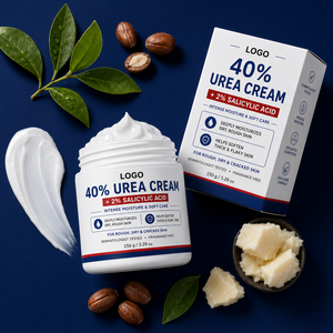 Crema de urea y ácido salicílico ODM para hidratar la piel, exfoliar suavemente, suavizar la piel gruesa, áspera y escamosa, reparar la piel seca y con callosidades en todo el cuerpo. - Product Image 1