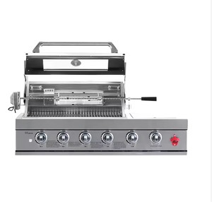 Factory OEM 6 Burners Grill With Adjustable Temperature, Wholesale <strong>Dual</strong> <strong>Fuel</strong> <strong>BBQ</strong> Set , Portable for Camping/Garden <strong>BBQ</strong> - Product Image 1