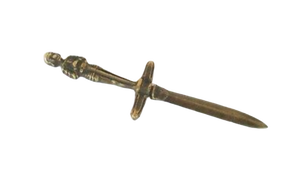 Ouvre-Lettres Personnalisé Vente en Gros Élégant Laiton Antique Argent Bijoux Métal Ouvre-Lettres Nickelé Fantaisie Ouvre-Lettres - Product Image 3