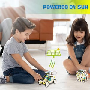 Tuổi 8-12 Gốc 13-Trong-1 Năng Lượng Mặt Trời Robot Điện Kit Tự Làm Thí Nghiệm Xây Dựng Thiết Lập Khoa Học Kỹ Thuật Đồ Chơi - Product Image 6