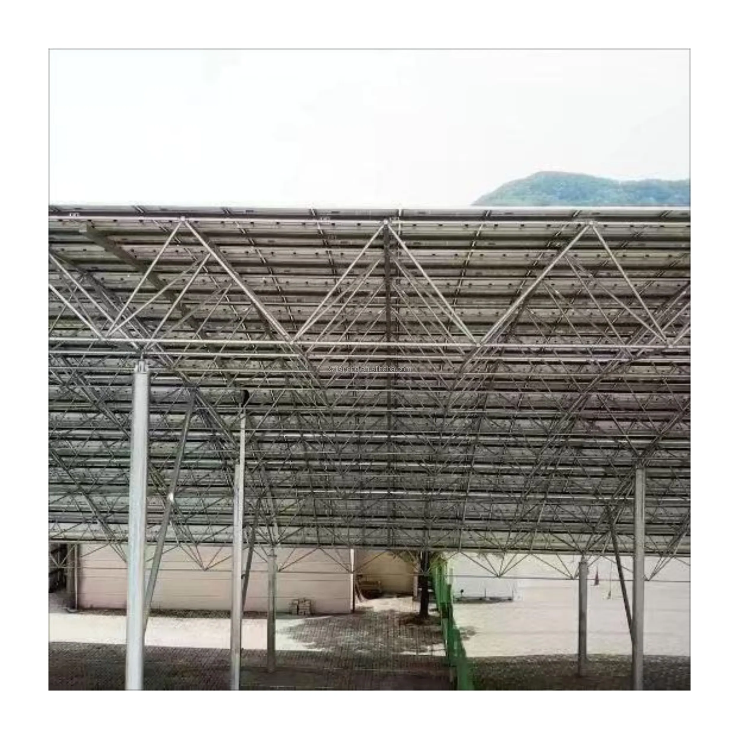 Çekme membran çatı yapısı, otopark tente, park çatı