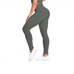 Women's High Waist Yoga <b>Leggings</b> Soft Stretchy Quick Dry Seamless <b>Scrunch</b> Breathable Spandex Sports Wear Active Adults Small - Product Image 1