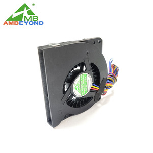 Ventola di Raffreddamento Mini AMBEYOND 5V 12V Slim DC <span class=keywords><strong>5008</strong></span> Turbo Silenziosa con Cuscinetto a Manicotto, Nera, 5000 RPM - Product Image 2