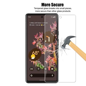Nuglas 2.5D rõ ràng bảo vệ Bảo vệ số lượng lớn kính bảo vệ màn hình cho Google Pixel 7 - Product Image 4